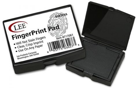 Finger print pad